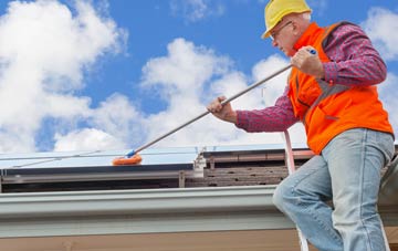 Rhosygilwen soft wash roof cleaning